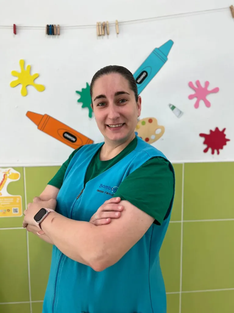 Aula de 1 a 2 años del centro de educación infantil Bombonets en Dénia