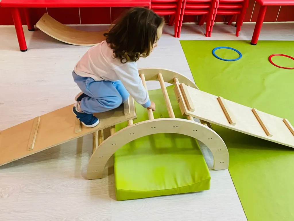 Instalaciones del centro de educación infantil Bombonets en Dénia
