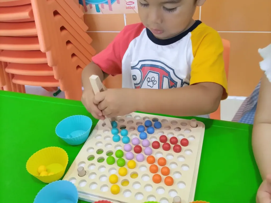 Instalaciones del centro de educación infantil Bombonets en Dénia