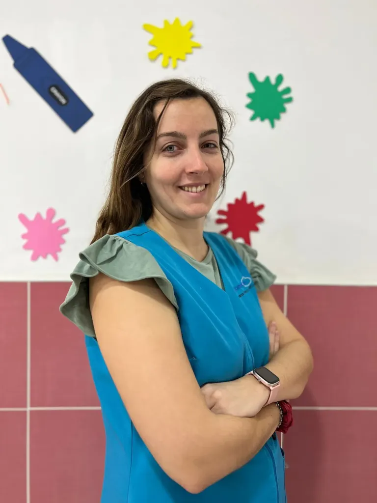 Aula de 1 a 2 años del centro de educación infantil Bombonets en Dénia
