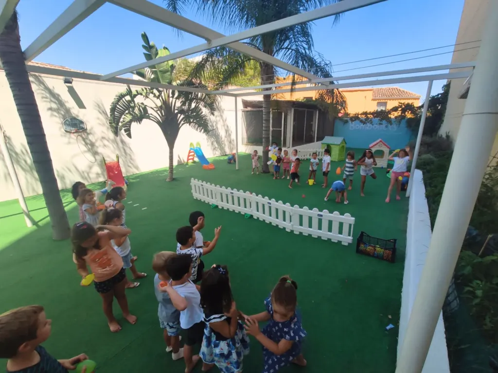 Instalaciones del centro de educación infantil Bombonets en Dénia