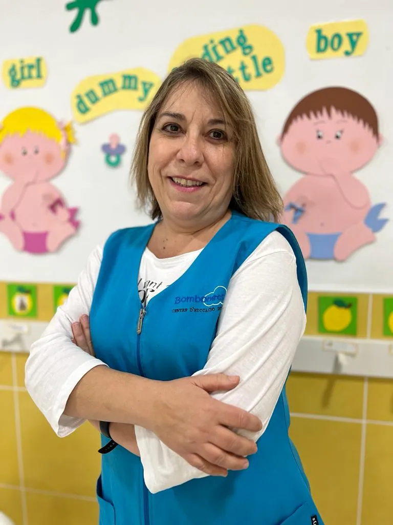 Aula de 1 a 2 años del centro de educación infantil Bombonets en Dénia