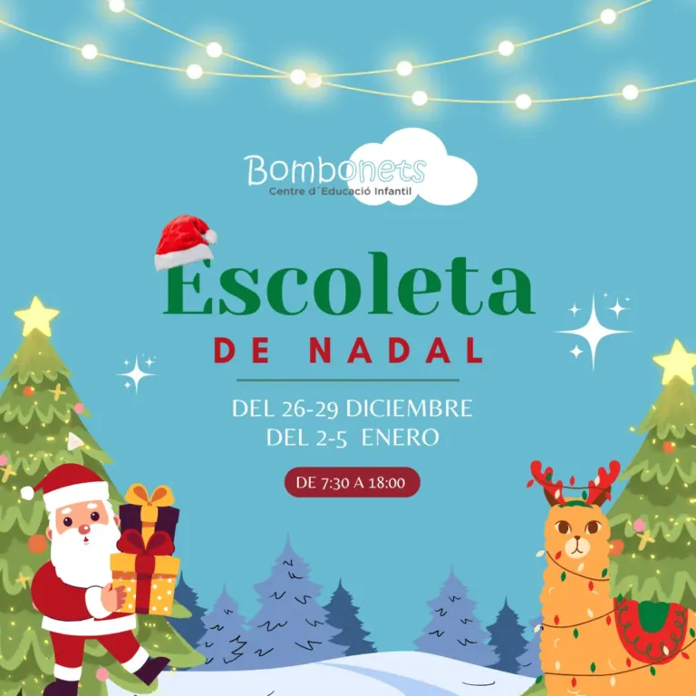 Actividades del centro de educación infantil Bombonets en Dénia