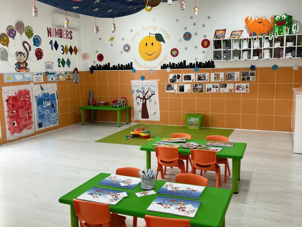 Instalaciones del centro de educación infantil Bombonets en Dénia