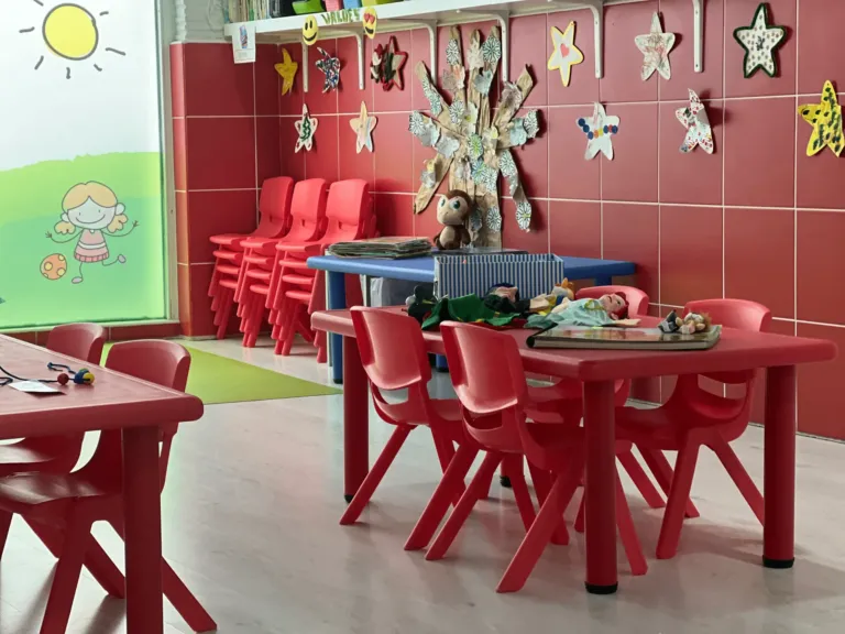 Aulas del centro de educación infantil Bombonets en Dénia