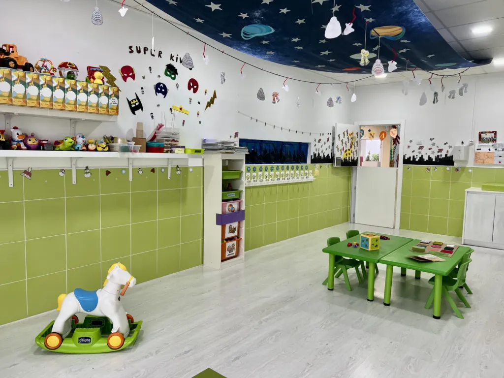 Instalaciones del centro de educación infantil Bombonets en Dénia