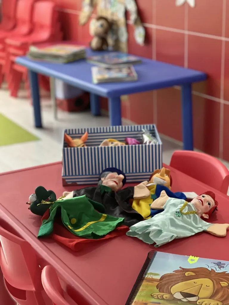 Instalaciones del centro de educación infantil Bombonets en Dénia