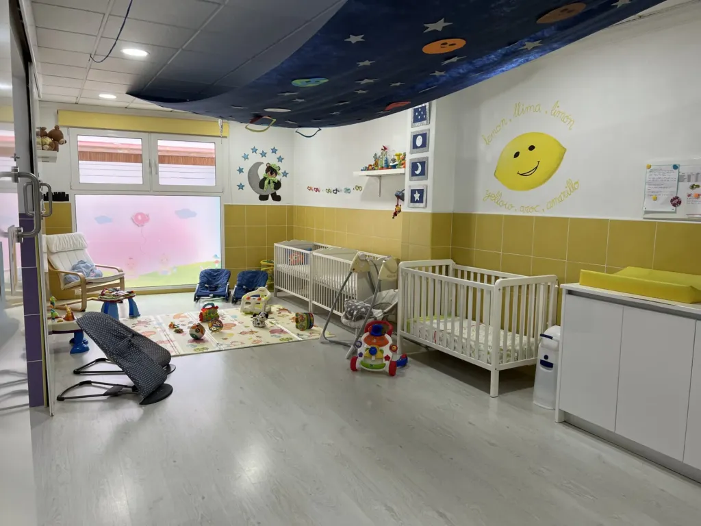 Instalaciones del centro de educación infantil Bombonets en Dénia