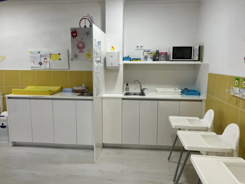 Instalaciones del centro de educación infantil Bombonets en Dénia