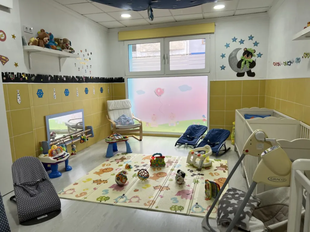 Instalaciones del centro de educación infantil Bombonets en Dénia