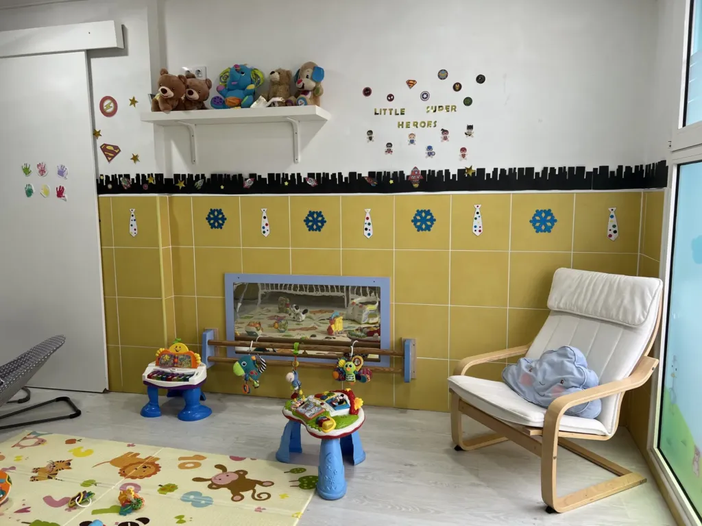 Instalaciones del centro de educación infantil Bombonets en Dénia
