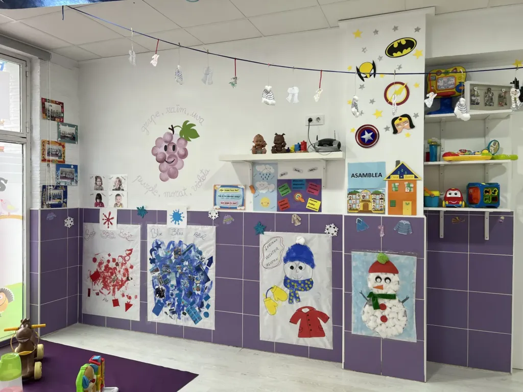 Instalaciones del centro de educación infantil Bombonets en Dénia